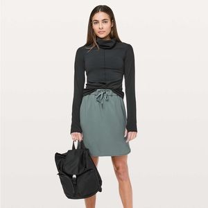 Lululemon On The Fly Skirt *21" Sea Steel